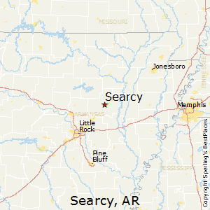 searcy arkansas ar city map maps bestplaces