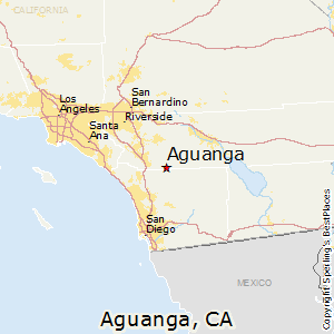 Aguanga California Map