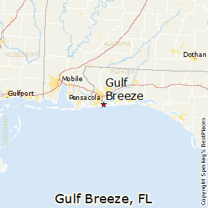 26 Gulf Breeze Florida Map - Maps Database Source