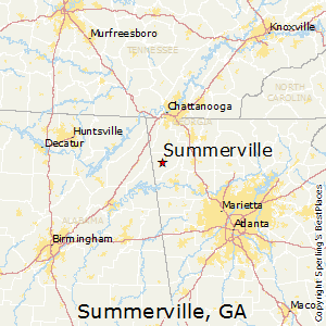 Best Places To Live In Summerville Georgia