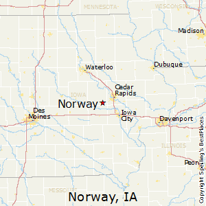 Best Places Live Norway  Iowa