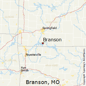 Best Places to Live in Branson, Missouri
