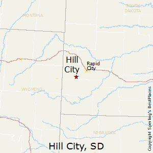 hill dakota south sd map bestplaces