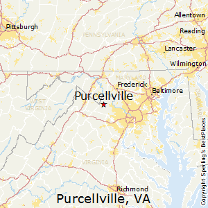 purcellville virginia va bestplaces city map
