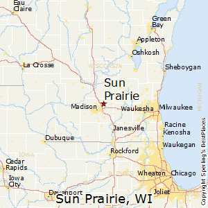 prairie sun wisconsin wi map city bestplaces