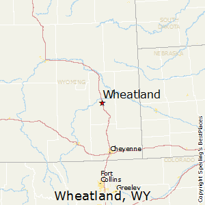 wheatland wyoming map wy live bestplaces city