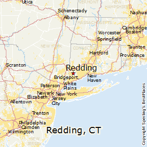 redding connecticut map ct bestplaces