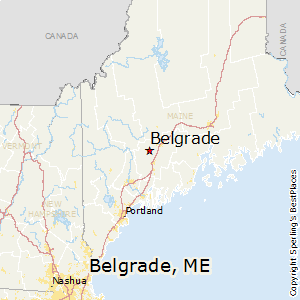 belgrade maine map bestplaces city