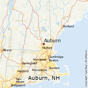 auburn hampshire nh map bestplaces