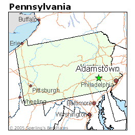Map Of Adamstown
