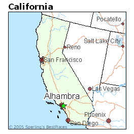 Map Of Alhambra