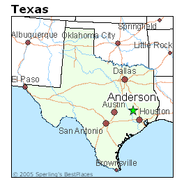 Map Of Anderson