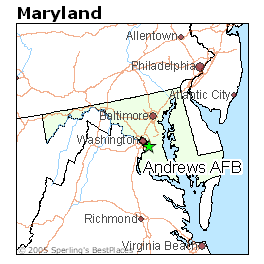 in Andrews AFB, Maryland