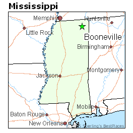Best Places to Live in Booneville, Mississippi