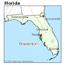 Map Of Bradenton