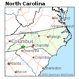 Best Places to Live in Columbus, North Carolina