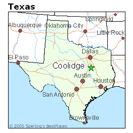 Map Of Coolidge