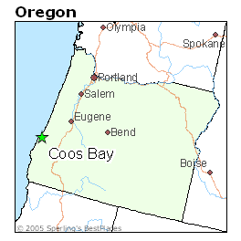 oregon coos bay map bestplaces