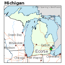 Map Of Ecorse