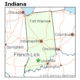 French indiana lick map