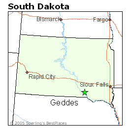Map Of Geddes