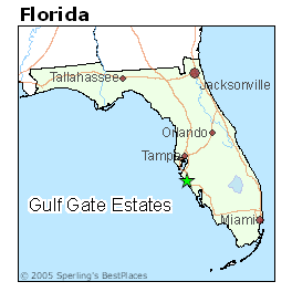 Map Of Gulf Gate Estates