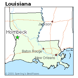 Map Of Hornbeck