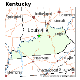 Map Of Louisville