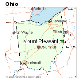 ohio pleasant city oh mount county map live places where lima fostoria population