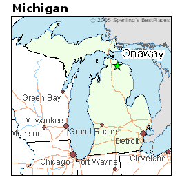 Onaway Michigan