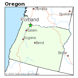 Map Of Portland