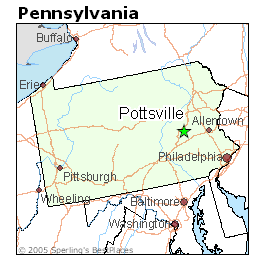 Map Of Pottsville