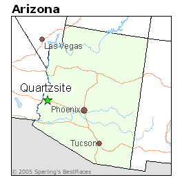 Map Of Quartzsite