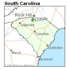 Rock Hill, South Carolina (SC) population and demographics data ...