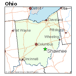 Map Of Shawnee
