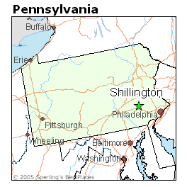 Map Of Shillington