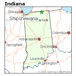 indiana shipshewana vernon harmony map mount where city state live bestplaces places