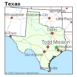 Best Places to Live in Todd Mission, Texas