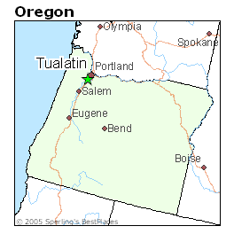 Map Of Tualatin