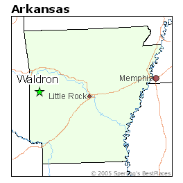 Map Of Waldron