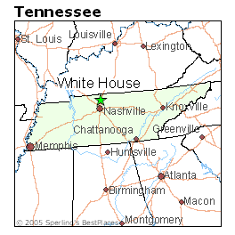 Best Places to Live in White House, Tennessee