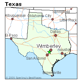 Map Of Wimberley