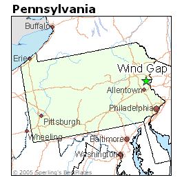 in Wind Gap, Pennsylvania