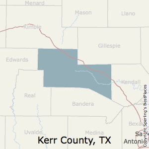 Best Places to Live in Kerr County, Texas