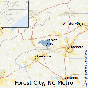 Best Places to Live in Forest City Metro Area, North Carolina