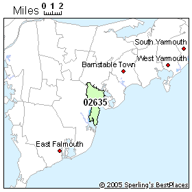 Map Of Cotuit