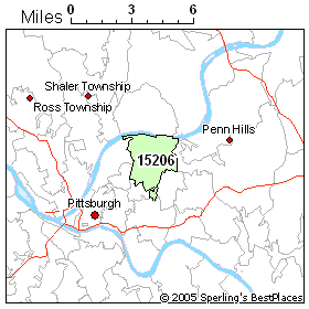 Pittsburgh (zip 15206), Pennsylvania