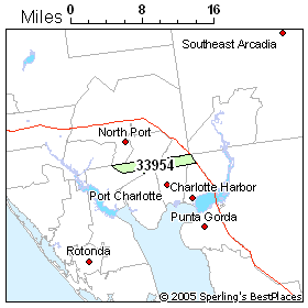 Port Charlotte Zip Code Map - Map