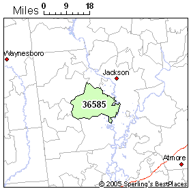 Wagarville (zip 36585), Alabama Economy