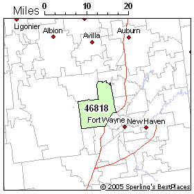Best Place to Live in Fort Wayne (zip 46818), Indiana
